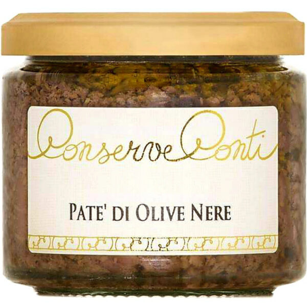 Patè di olive nere in olio extravergine d'oliva - Vaso da ...